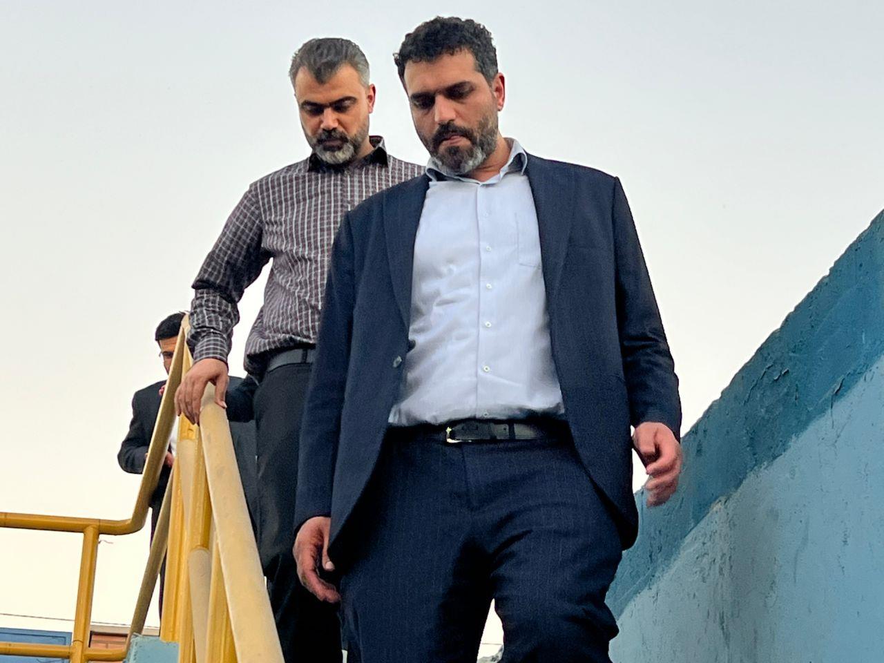 بازدید فرماندار اهواز از ایستگاه پمپاژ فاضلاب ملی‌راه5